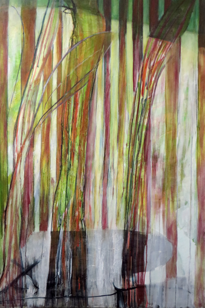 „jetzt“, 2015, Acryl auf Leinwand, 180 x 200 cm
