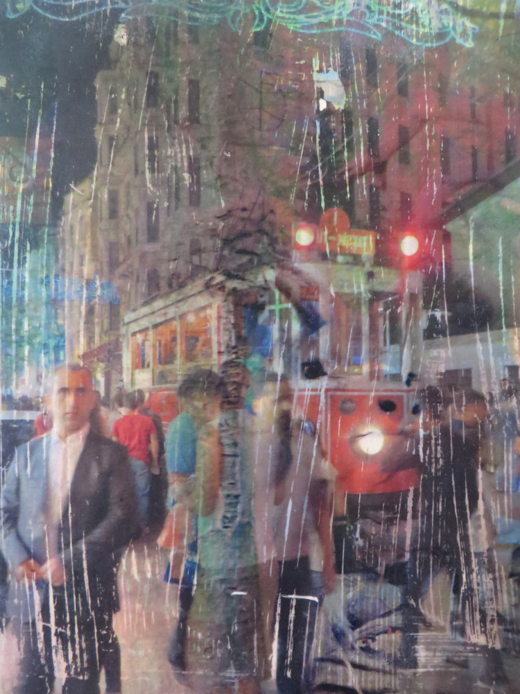 „Istanbul“, 2017, Fotocollage, 21 x 15 cm